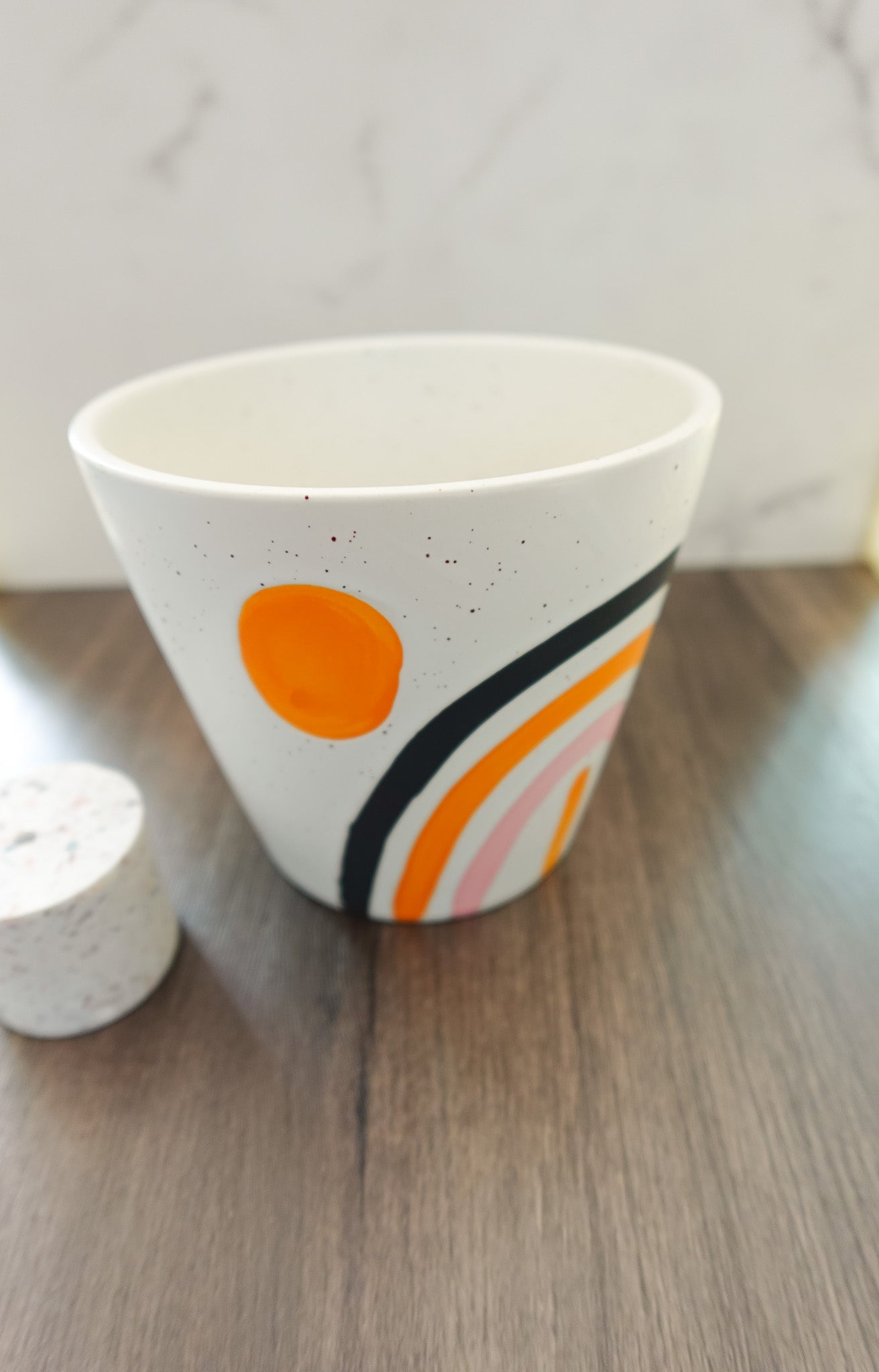 Colorful Serenity Pot