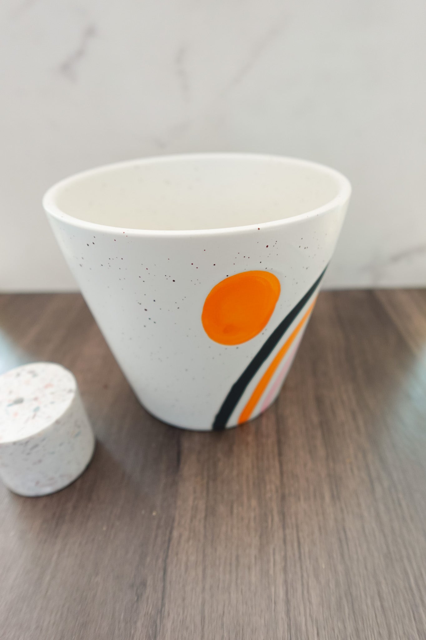 Colorful Serenity Pot