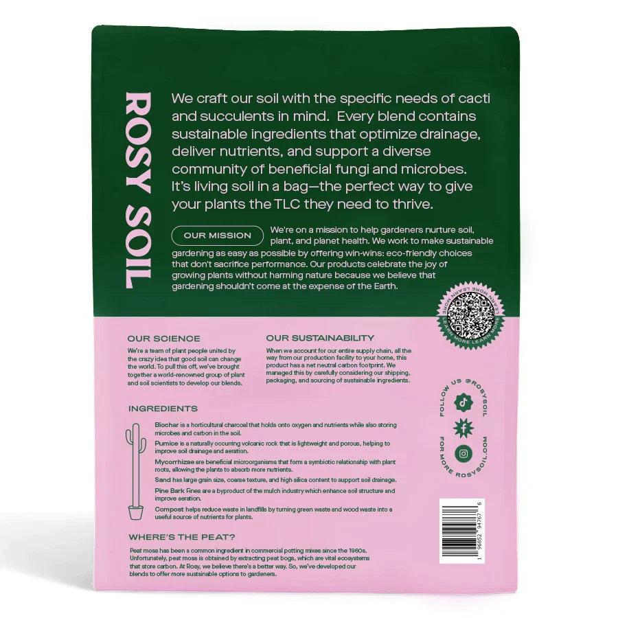Rosy Indoor Potting Soil